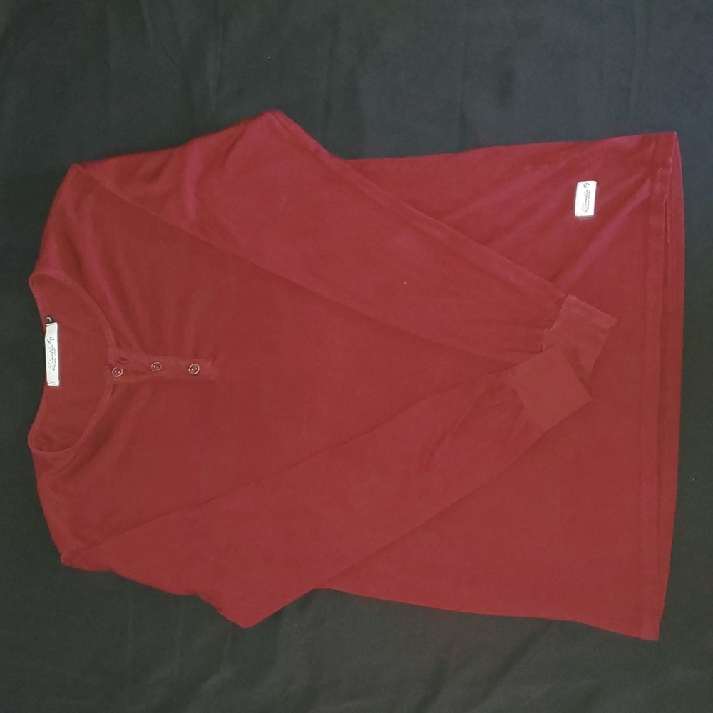 Kinetix Button V-Neck - image 1